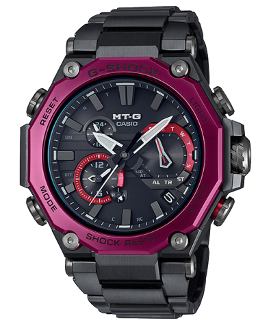 ★新品【G-SHOCK】MTG-B2000BD-1A4JF ボルドー MTG-B2000BD-1A4 | G-SHOCK MT-G ซีรีส์ MTG-B2000 | CASIO THAILAND