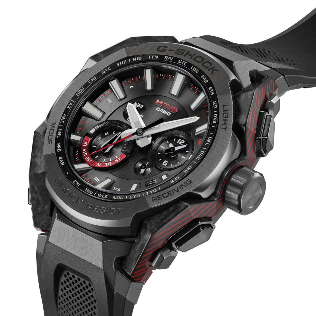 MTG-B4000B-1A งานขัดแต่งโลหะอย่างพิถีพิถันเพื่อให้เกิดความเงางามที่เป็นเอกลักษณ์