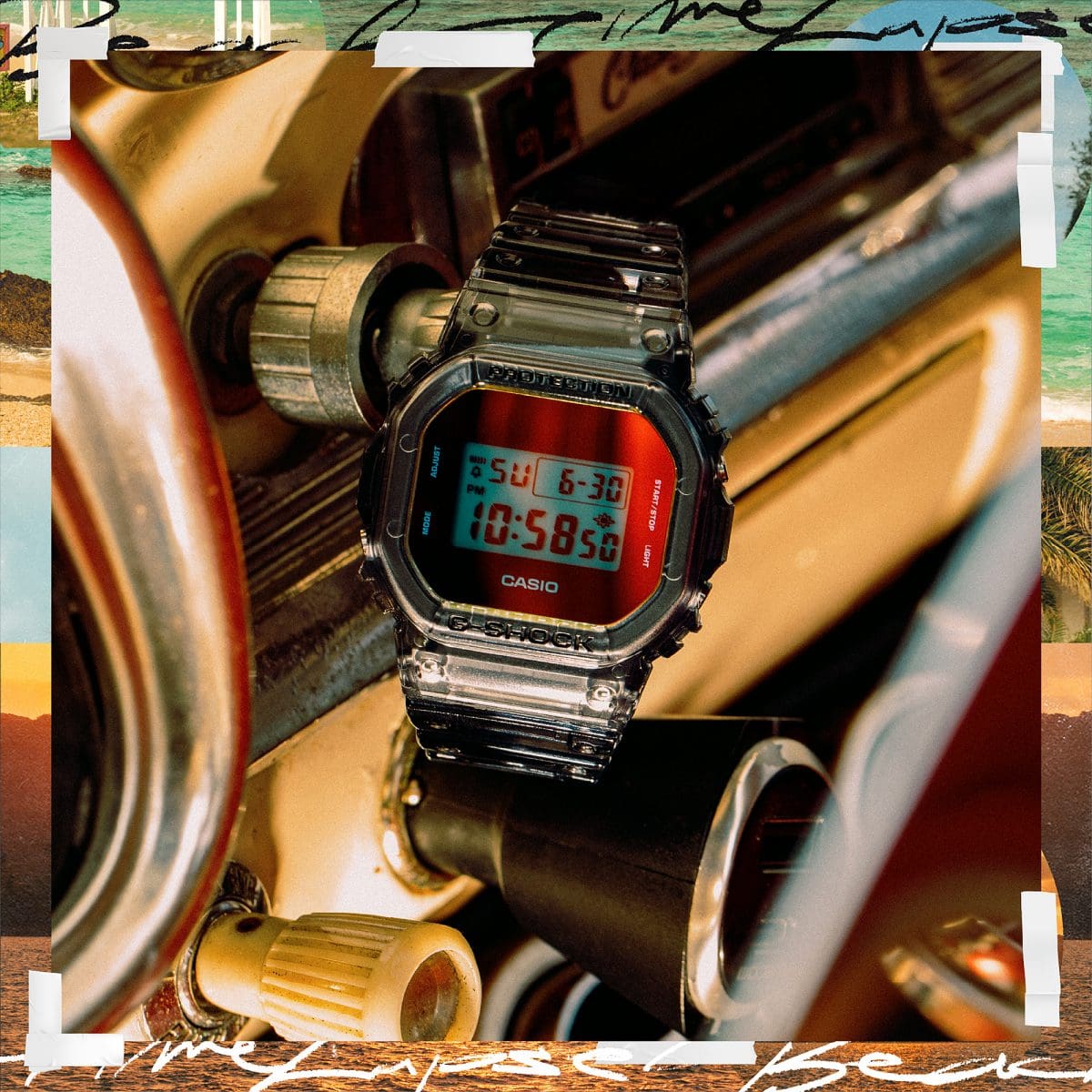 エムエイチエル/MHL.×CASIO G-SHOCK DW-5600 腕時計 DW-5600TLS-8 | G-SHOCK DİJİTAL 5600 SERİSİ | CASIO TURKEY