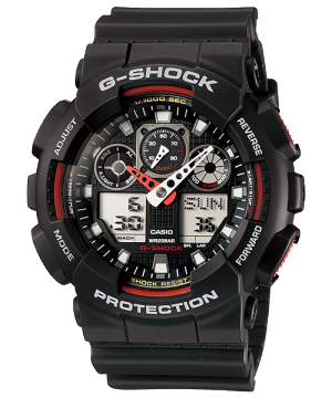 GA-100RGB-1A | G-SHOCK ANALOG-DİJİTAL GA-100 SERİSİ | CASIO TURKEY