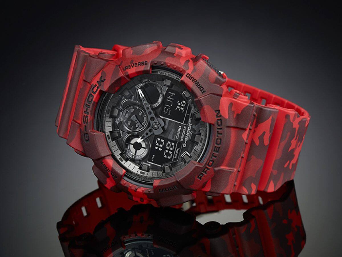 GA-100CM-4A | G-SHOCK ANALOG-DİJİTAL GA-100 SERİSİ | CASIO TURKEY