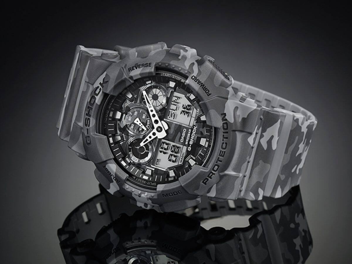 GA-100CM-8A | G-SHOCK ANALOG-DİJİTAL GA-100 SERİSİ | CASIO TURKEY