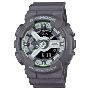 ユキさん専用 G-SHOCK GA-110TS グレー/グリーン GA-110CC-2A | G-SHOCK ANALOG-DİJİTAL GA-110 SERİSİ | CASIO TURKEY