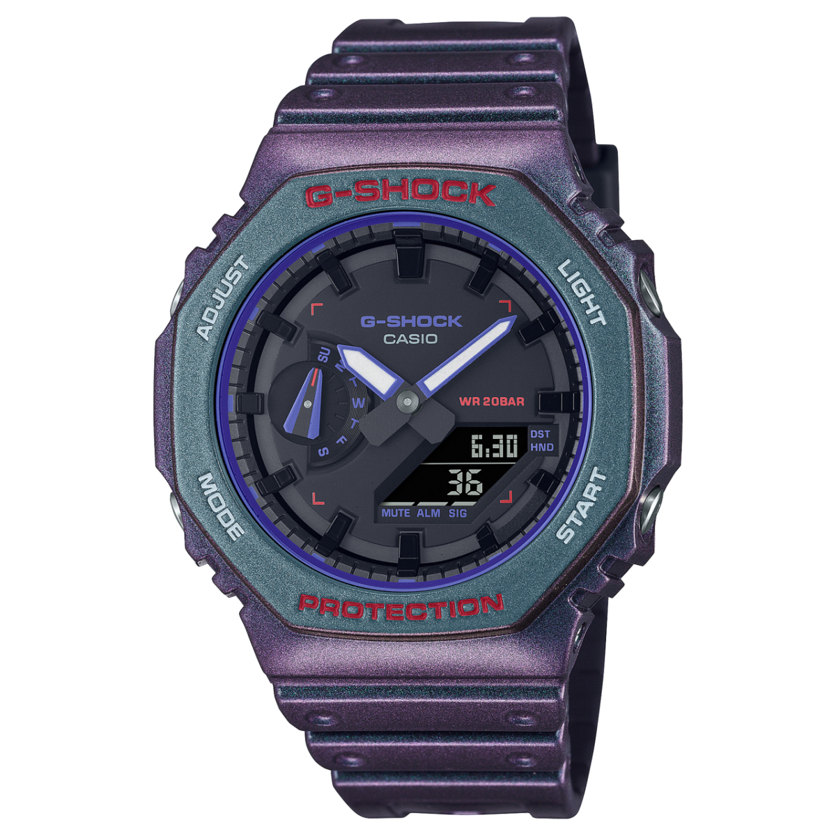 GA-2100AH-6A | G-SHOCK ANALOG-DİJİTAL 2100 Serisi | CASIO TURKEY