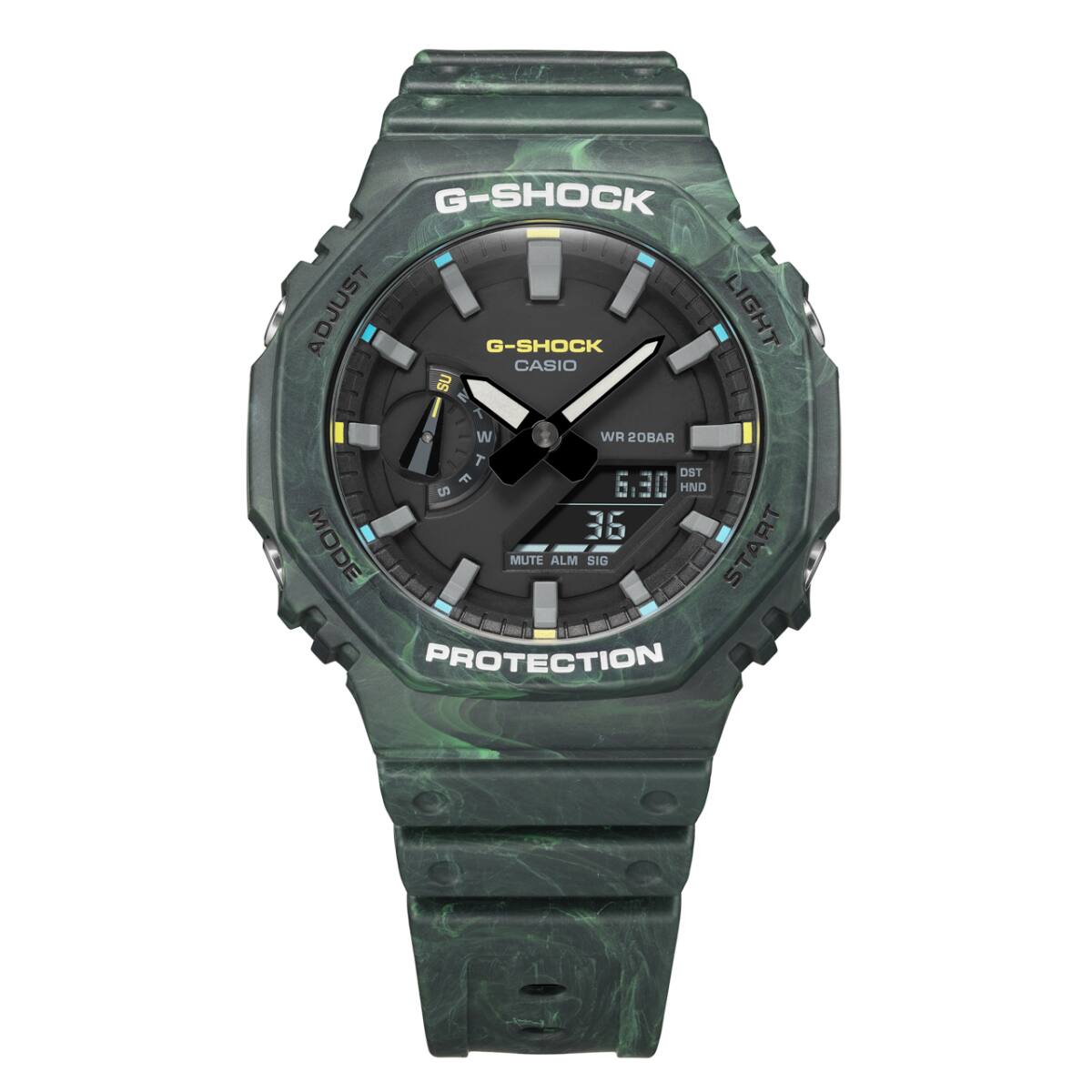 GA-2100FR-3A | G-SHOCK ANALOG-DİJİTAL GA-2100 SERİSİ | CASIO TURKEY