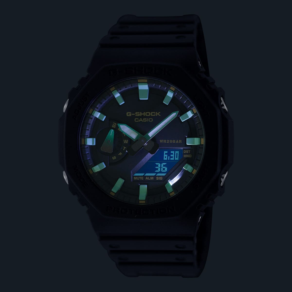 誠*郎様 CASIO G-SHOCK GA-2100RC GA-2100RC-1A | G-SHOCK ANALOG-DİJİTAL 2100 Serisi | CASIO TURKEY