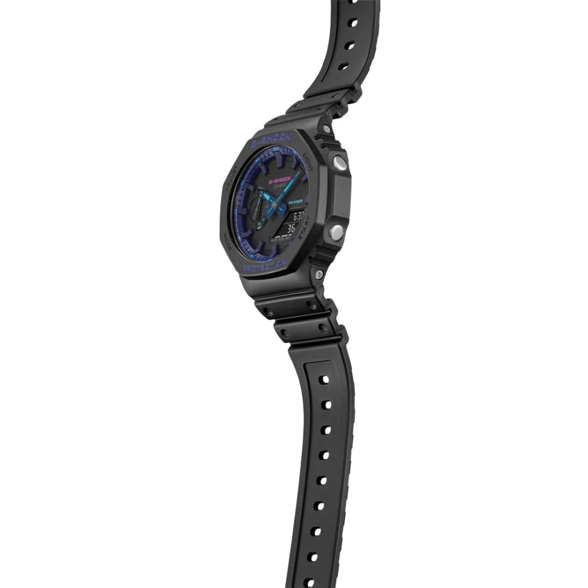 GA-2100VB-1A | G-SHOCK ANALOG-DİJİTAL VIRTUAL BLUE Serisi | CASIO