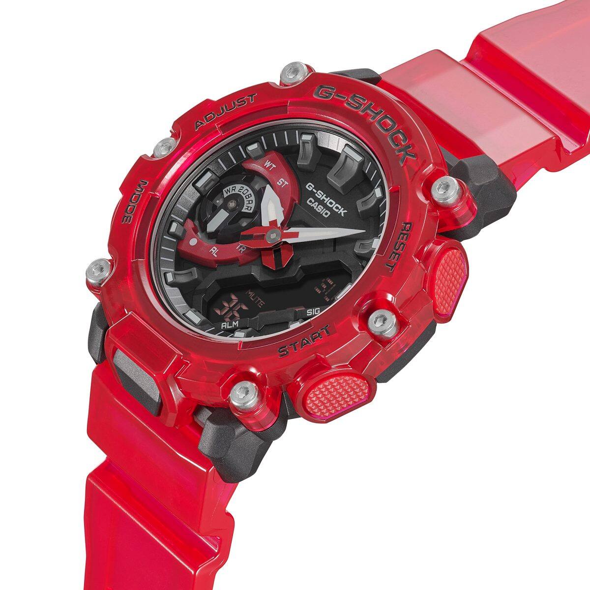 G-SHOCK CASIO 腕時計 レッドGA-2200SKL稼働品 GA-2200SKL-4A | G-SHOCK ANALOG-DİJİTAL Sound Wave Serisi | CASIO