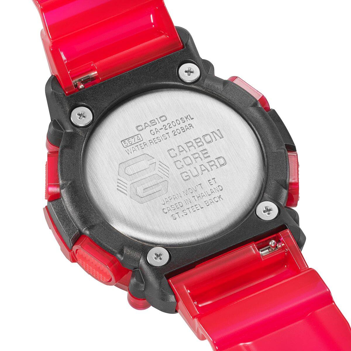 GA-2200SKL-4A | G-SHOCK ANALOG-DİJİTAL Sound Wave Serisi | CASIO
