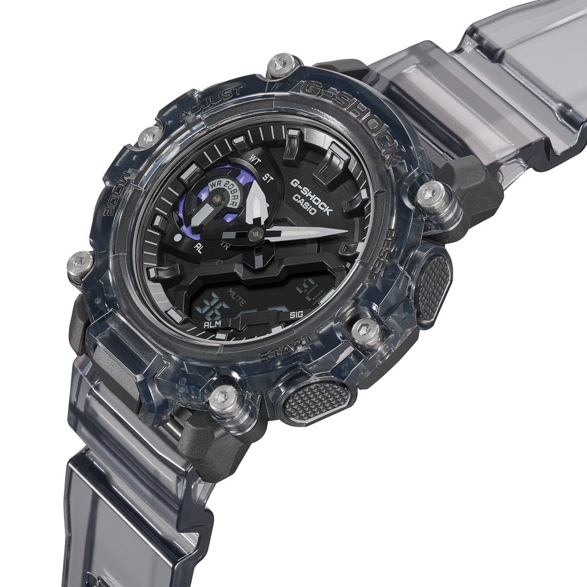 GA-2200SKL-8A | G-SHOCK ANALOG-DİJİTAL Sound Wave Serisi | CASIO