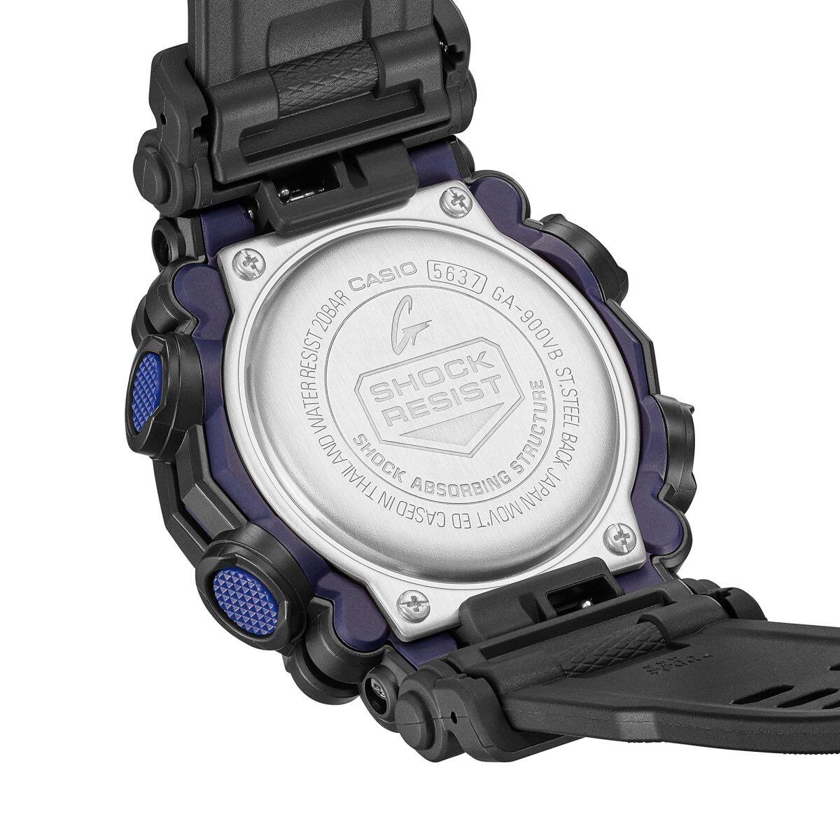 GA-900VB-1A | G-SHOCK ANALOG-DİJİTAL VIRTUAL BLUE Serisi | CASIO