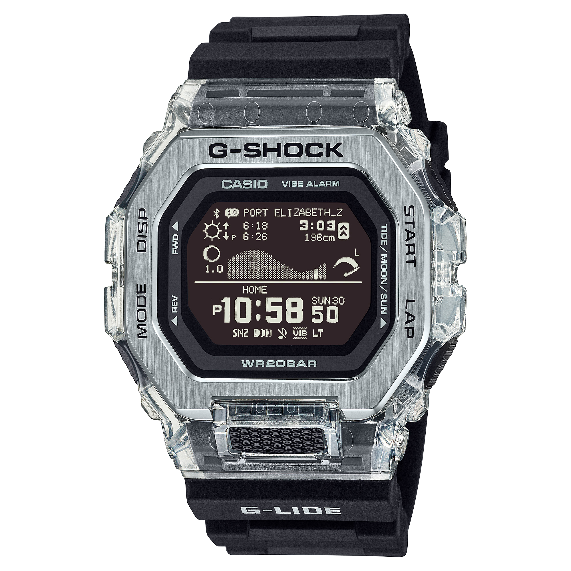 国内正規品　G-SHOCK GBX-100S-1JF GBX-100S-1 | G-SHOCK G-LIDE GBX-100 Serisi | CASIO TURKEY