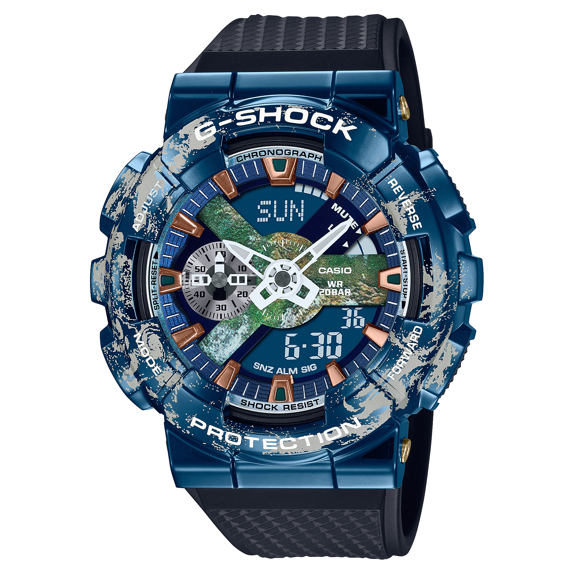 GM-110EARTH-1A | G-SHOCK ANALOG-DİJİTAL 110 SERİSİ | CASIO TURKEY