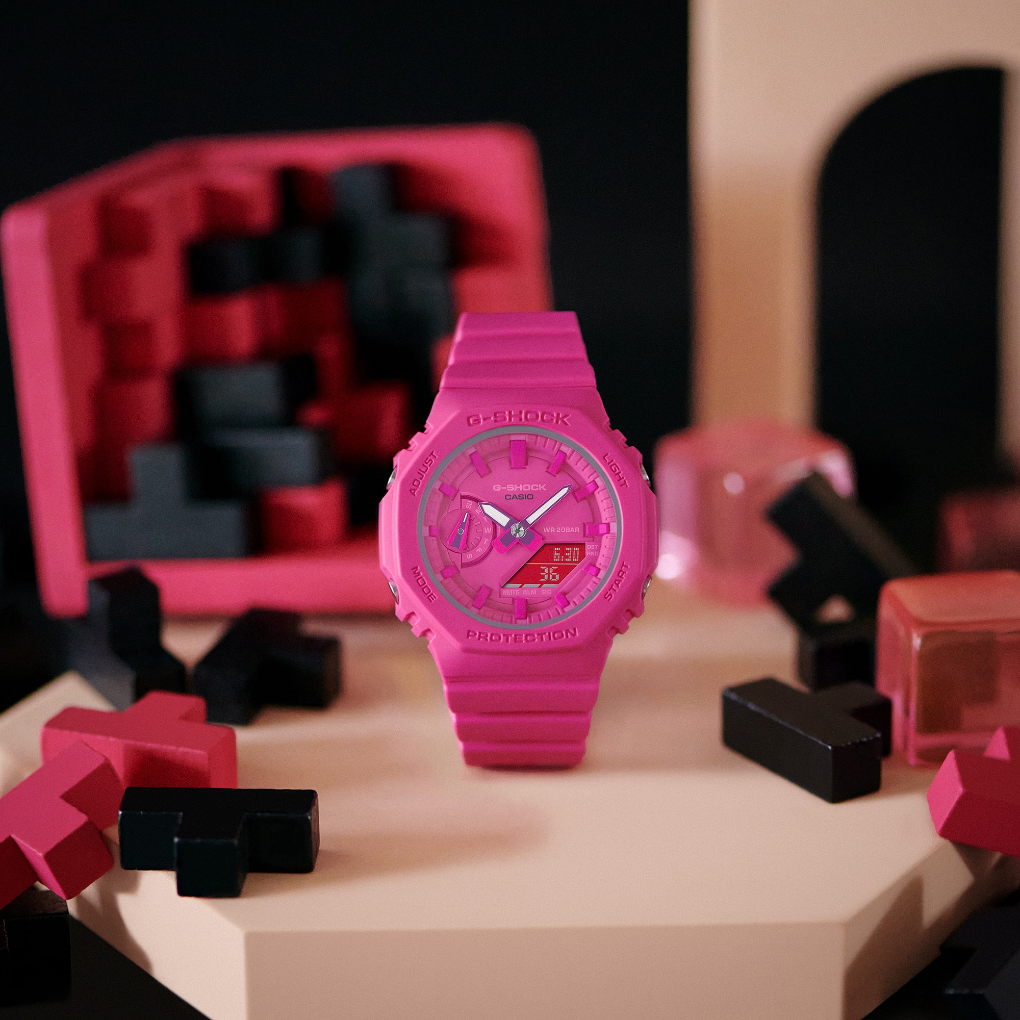GMA-S2100P-4A | G-SHOCK ANALOG-DİJİTAL KADIN | CASIO TURKEY