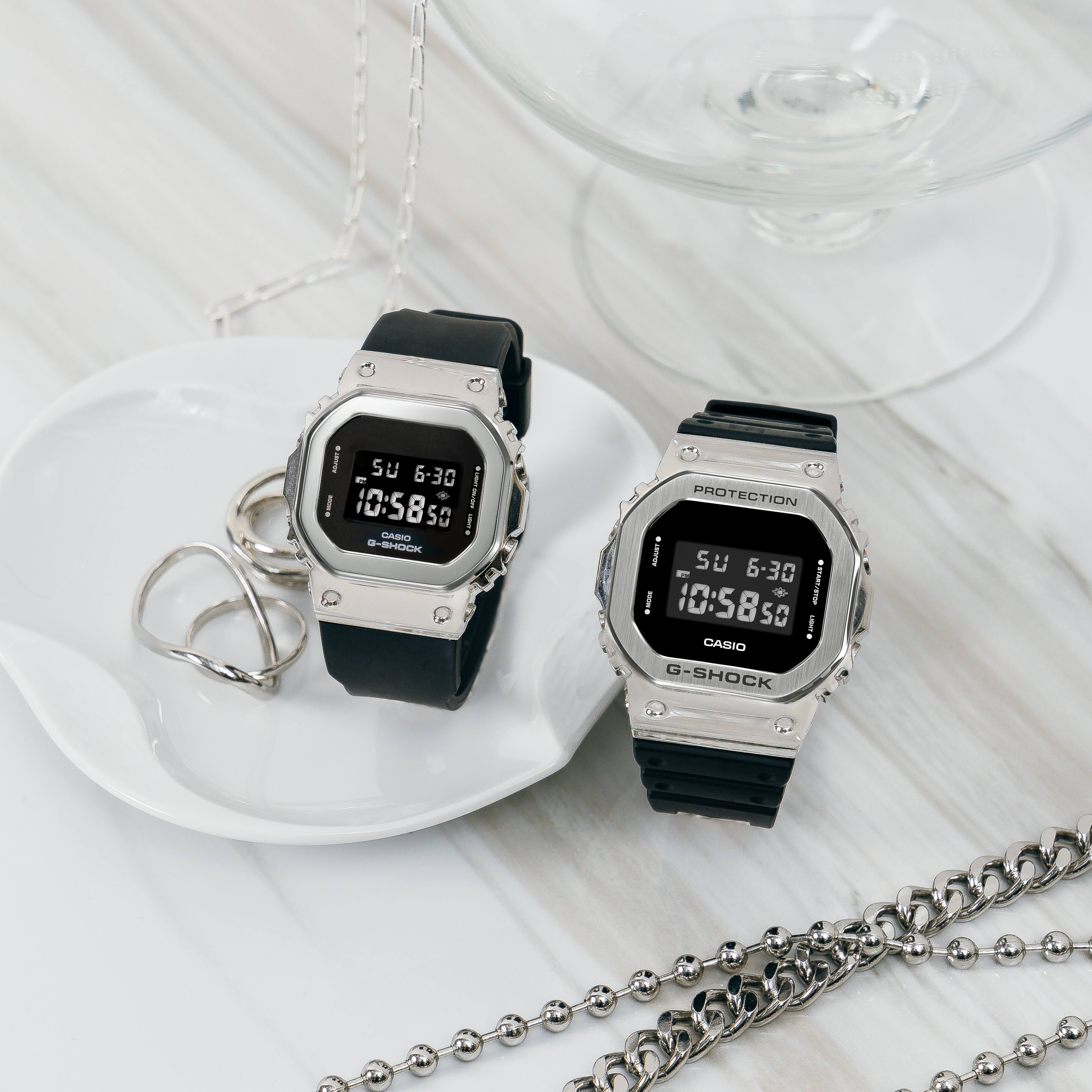 CASIO G-SHOCK デジタル腕時計 GM-S5600-1 GM-S5600-1 | G-SHOCK DİJİTAL GM-S5600 SERİSİ | CASIO TURKEY