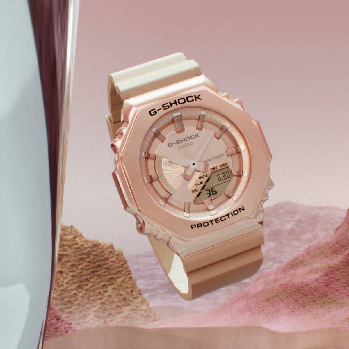 GM-S2100PG-4A | G-SHOCK ANALOG-DİJİTAL KADIN | CASIO TURKEY