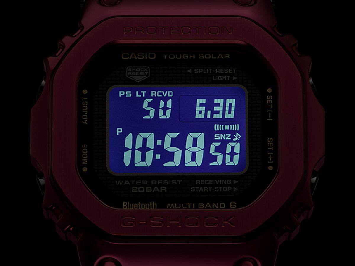 GMW-B5000RD-4 | G-SHOCK FULL METAL GMW-B5000 SERİSİ | CASIO TURKEY