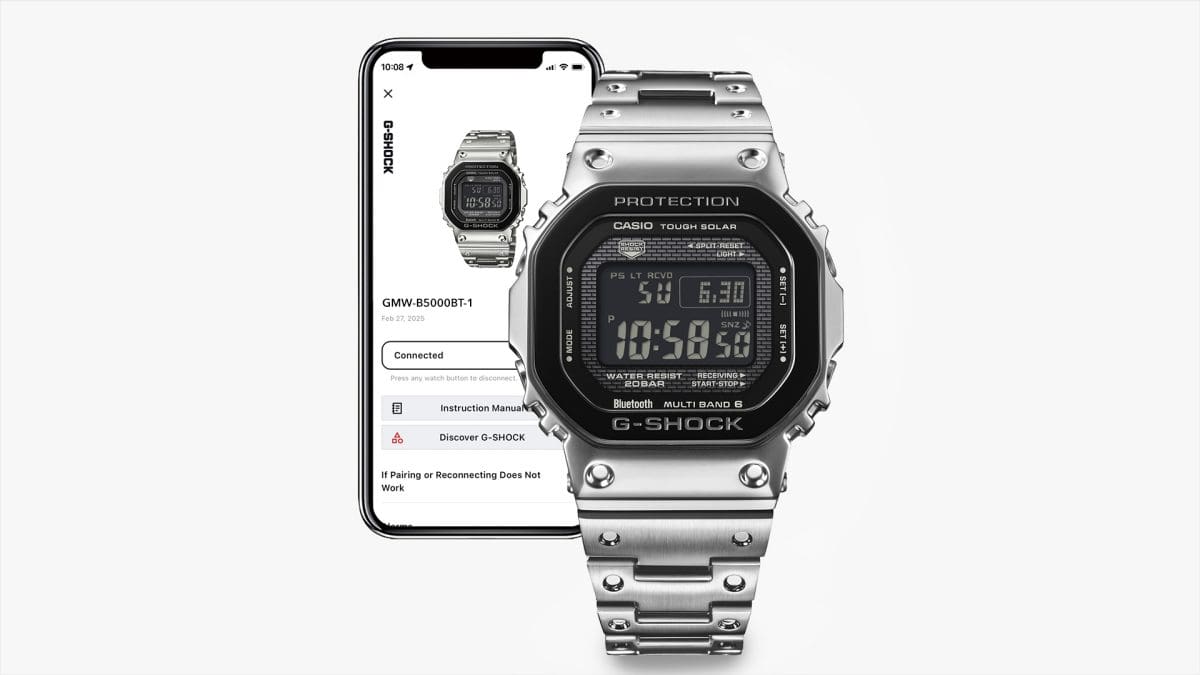 GMW-B5000BT-1 | G-SHOCK FULL METAL 5000 SERİSİ | CASIO TURKEY