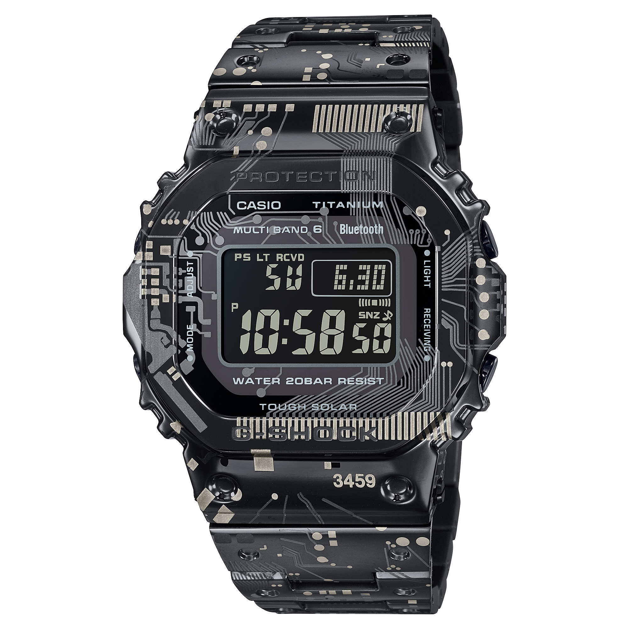 G-SHOCK CASIO GMW-B5000 ブラック GMW-B5000TCC-1 | G-SHOCK FULL METAL 5000 SERİSİ | CASIO TURKEY