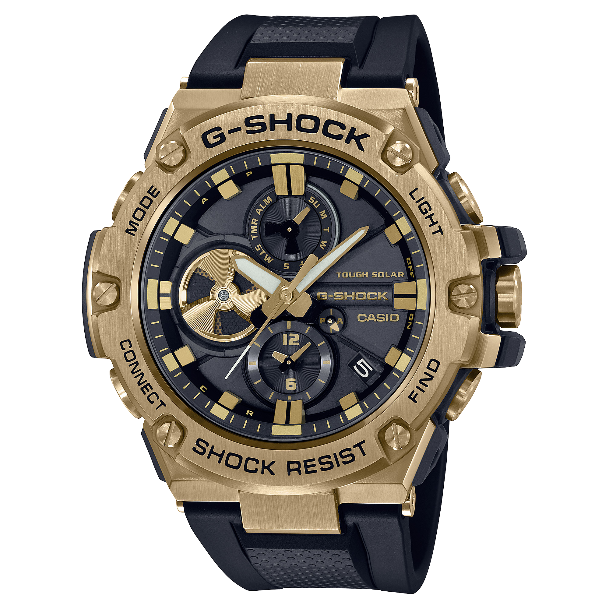 美品G-SHOCK GST B100 アナログ・デジタルコンビネーション GST-B100GB-1A9 | G-SHOCK G-STEEL GST-B100 Serisi | CASIO TURKEY