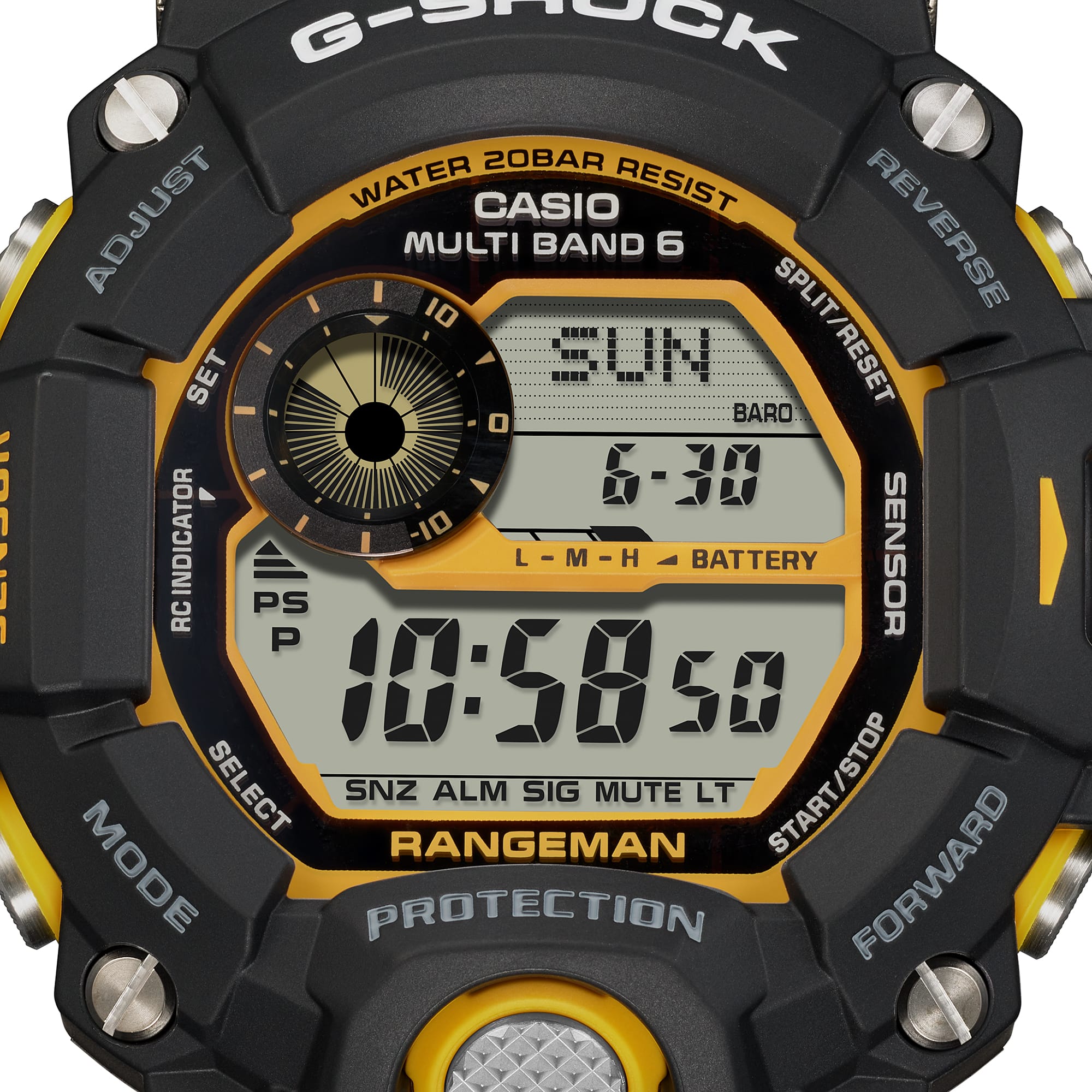 GW-9400Y-1 | G-SHOCK MASTER OF G - KARA RANGEMAN | CASIO TURKEY GW-9400Y-1 | G-SHOCK MASTER OF G - KARA RANGEMAN | CASIO TURKEY