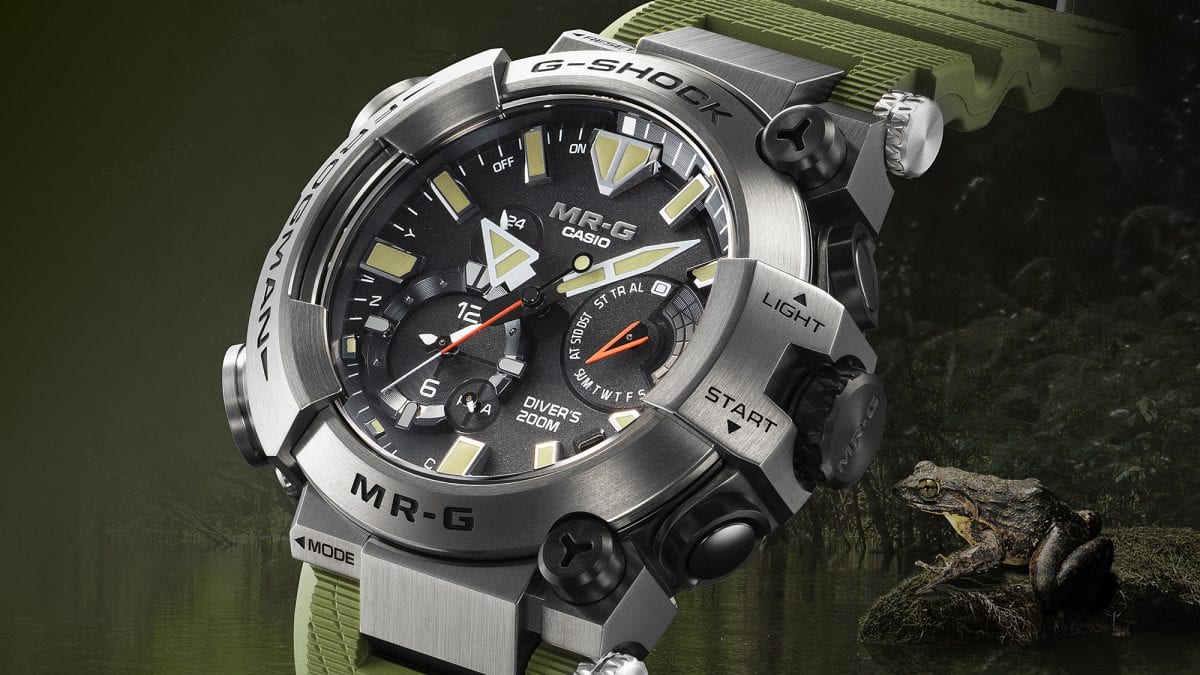 MRG-BF1000RG-3A | G-SHOCK MR-G FROGMAN | CASIO TURKEY
