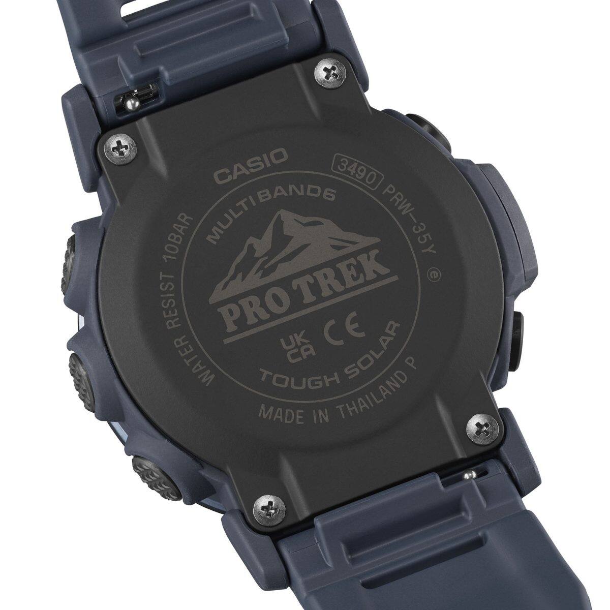 カシオ CASIO Pro Trek PRW-35Y-2JF navy PRW-35Y-2 | PRO TREK PRW-35 Serisi | CASIO TURKEY