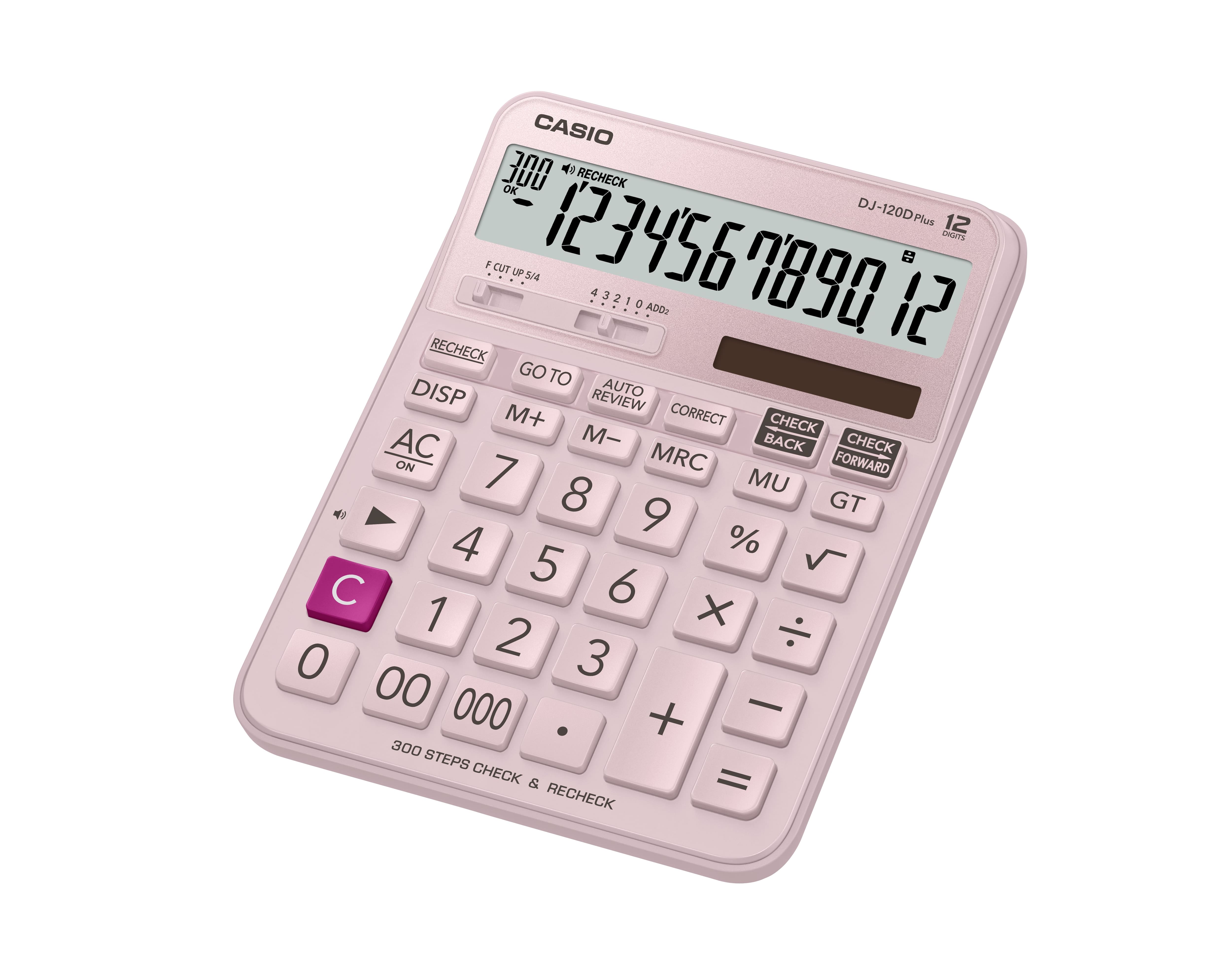 Casio dj-120dplus-w-ep Plusデスクトップ電卓確認、修正機能付き???ブラック 41IVhjx6HHL.jpg