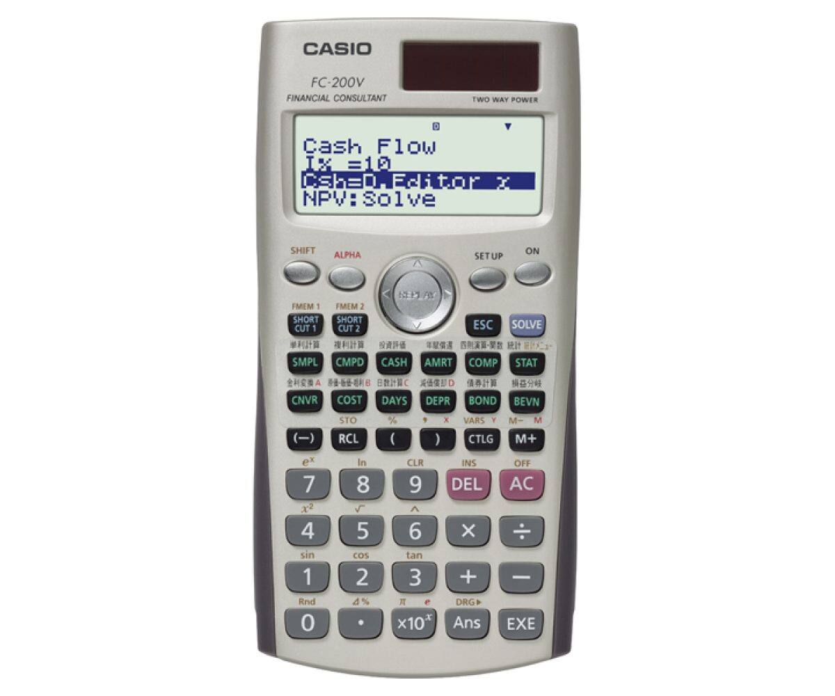 FC-200V | CASIO