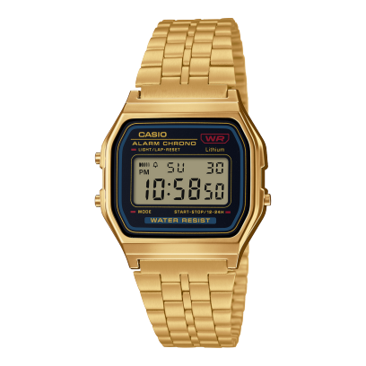 CASIO A159WGEA-1VT 腕時計 デジタル Gold / Black A159WGEA-1 | CASIO