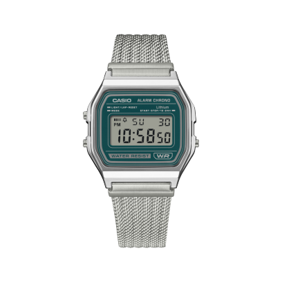 CASIO A158WEM-3 手錶 銀色 #5