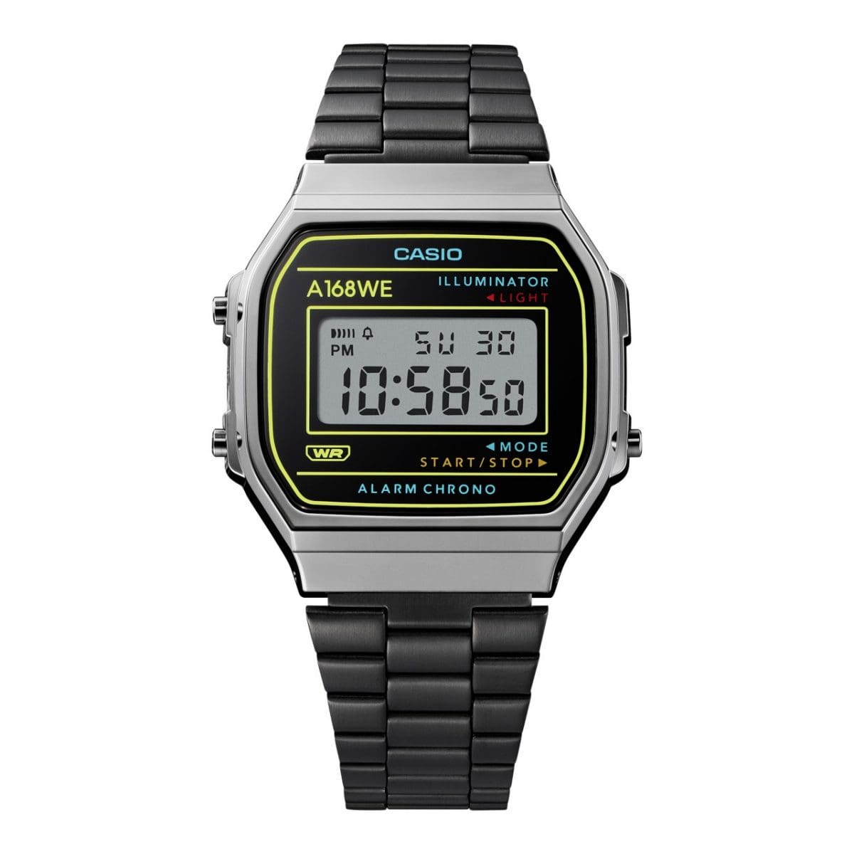 CASIO A168WEHB-1A 手錶 灰色 #4