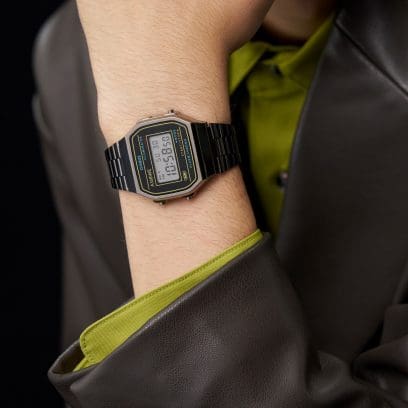 CASIO A168WEHB-1A 手錶 灰色 #3