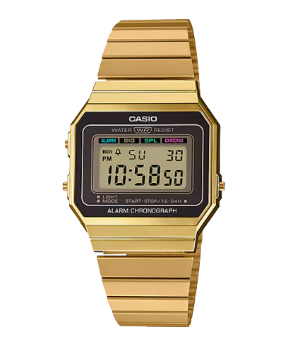 CASIO A700WG-9A 手錶 金色 #1