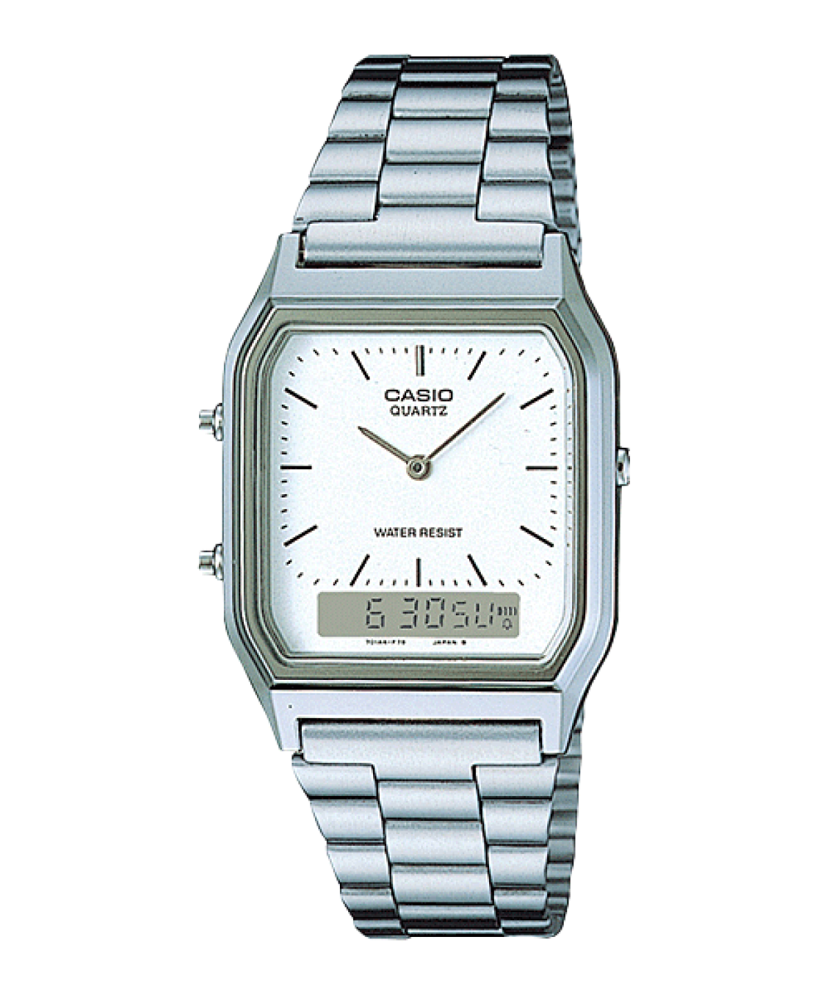 CASIO AQ-230A-7DMQ 手錶 銀色 #1