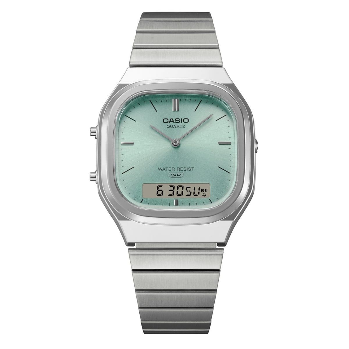 CASIO AQ-240E-2A 手錶 銀色 #6