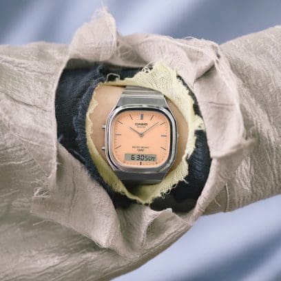 CASIO AQ-240E-4A 手錶 銀色 #2