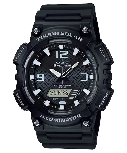 CASIO AQ-S810W-1AV 手錶 黑色 #1