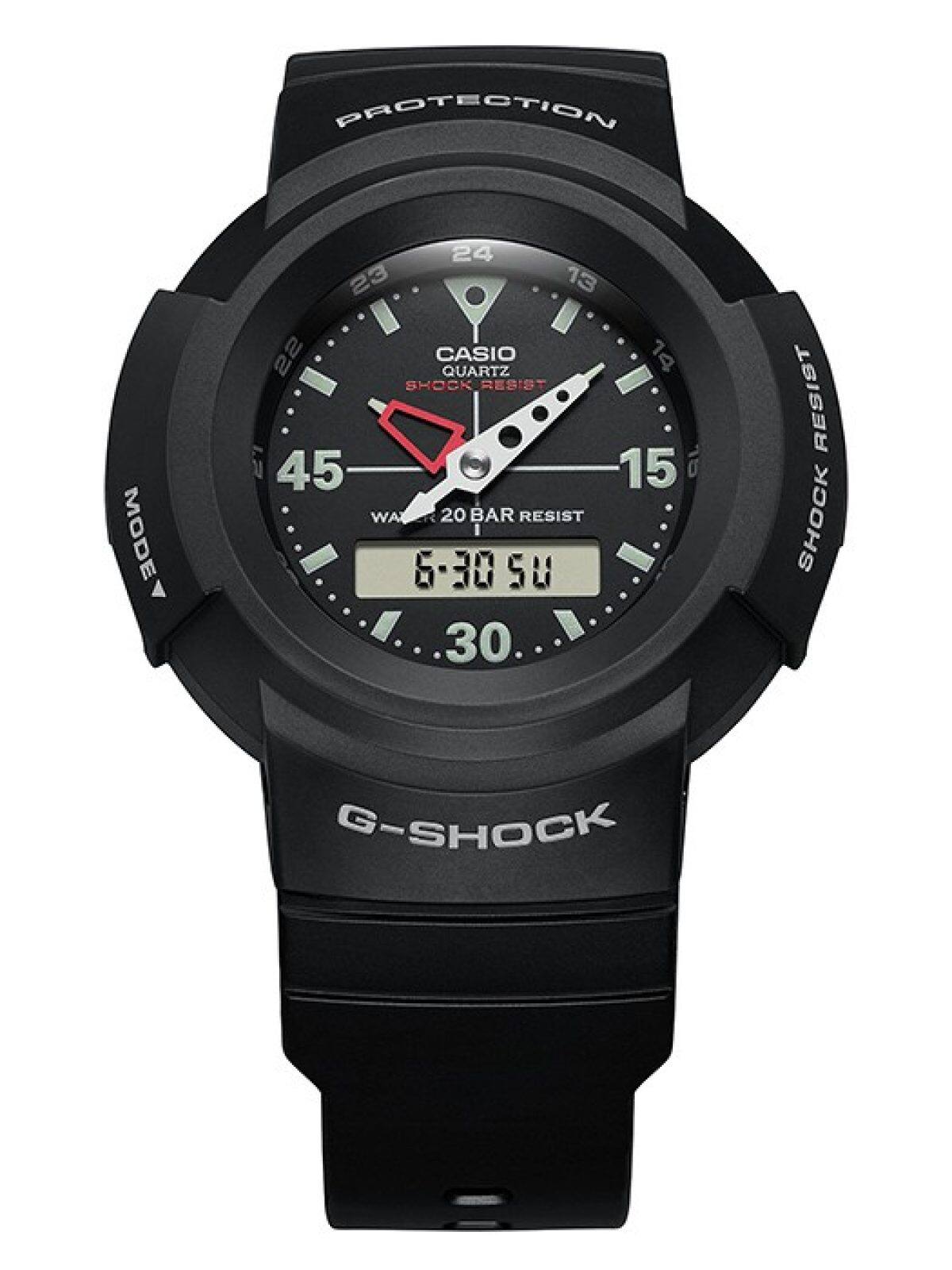G-SHOCK AW-500E-1E 手錶 黑色 #2
