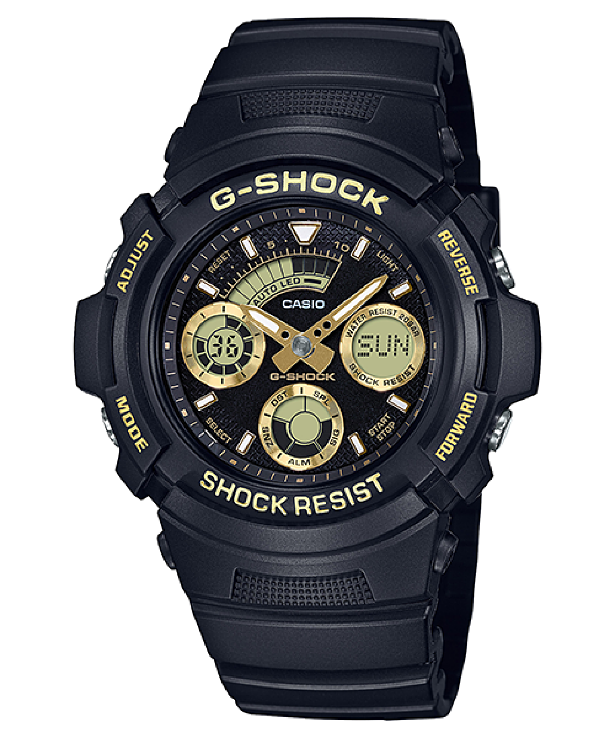 G-SHOCK AW-591GBX-1A9 手錶 黑色 #1
