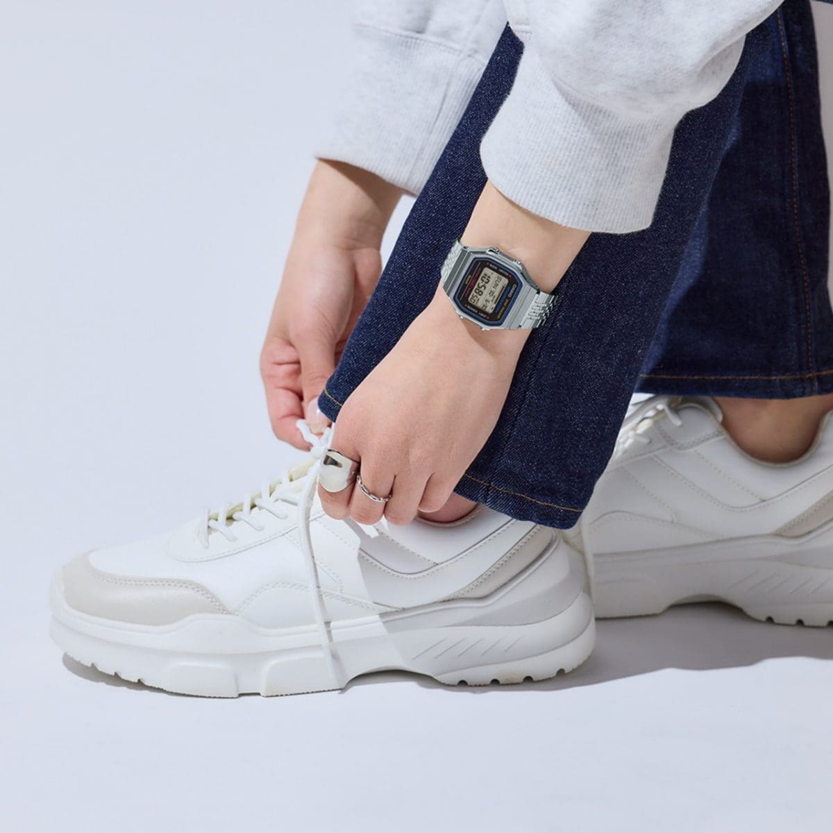 CASIO ABL-100WE-1A 手錶 銀色 #8