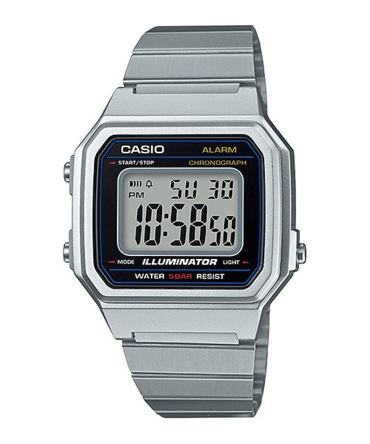 CASIO B650WD-1A 手錶 銀色 #1