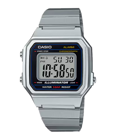 CASIO B650WD-1A 手錶 銀色 #1