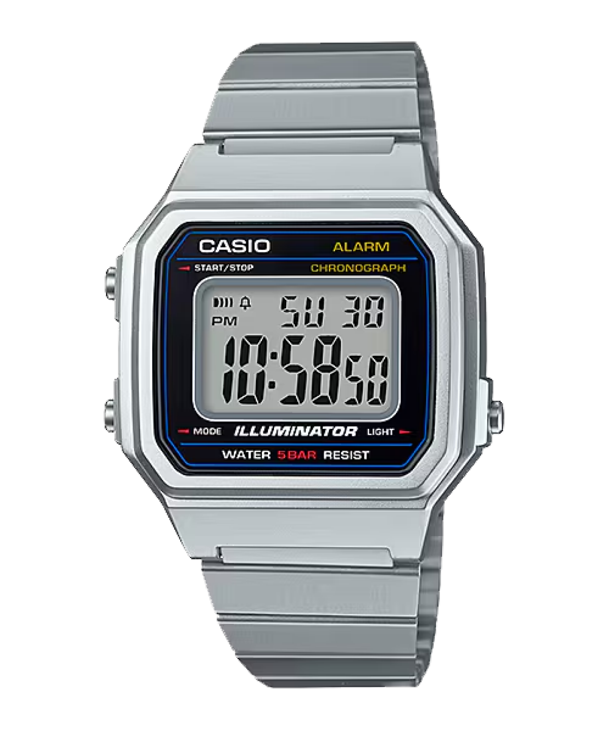 CASIO B650WD-1A 手錶 銀色 #1