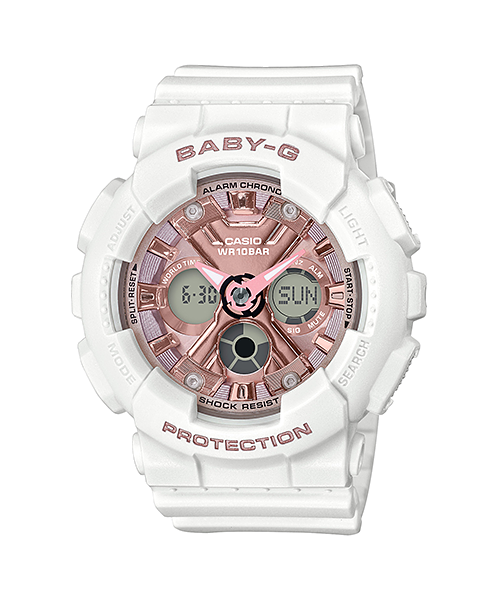 [カシオ] 腕時計 ベビージー BABY-G BA-130-7A1JF ホワイト BA-130-7A1_Seq1.png