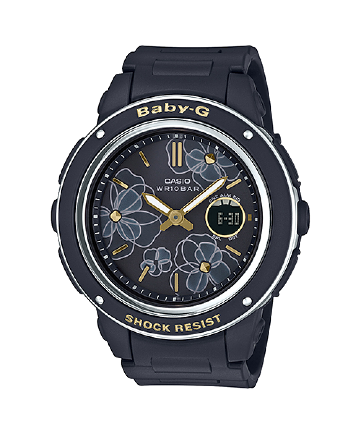BABY-G BGA-150FL-1A 手錶 黑色 #1