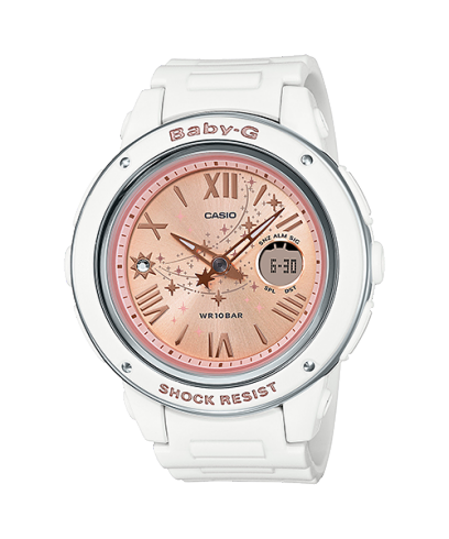 BABY-G BGA-150ST-7A 手錶 白色 #1