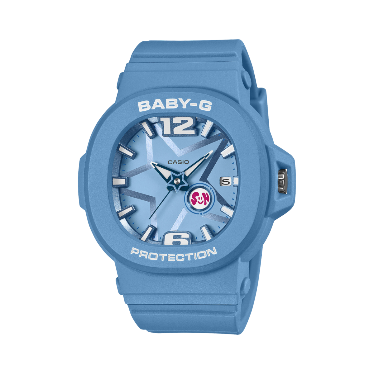 BABY-G BGA-10D-2A2 手錶 藍色、淺藍色 #1