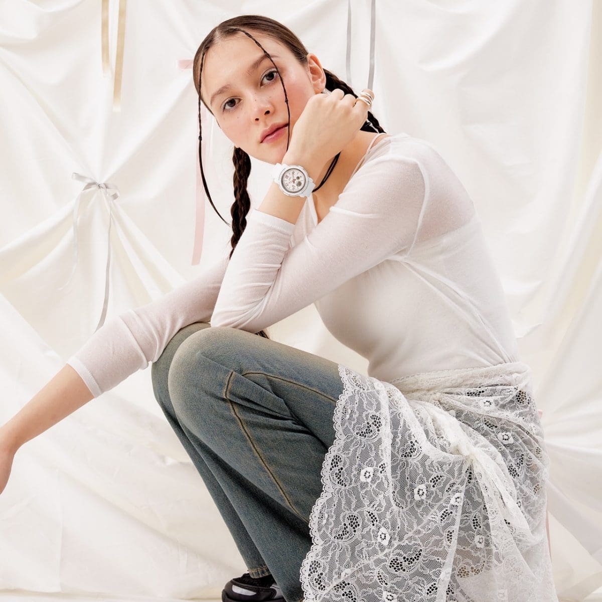 BABY-G BGA-290RA-7A 手錶 白色 #4