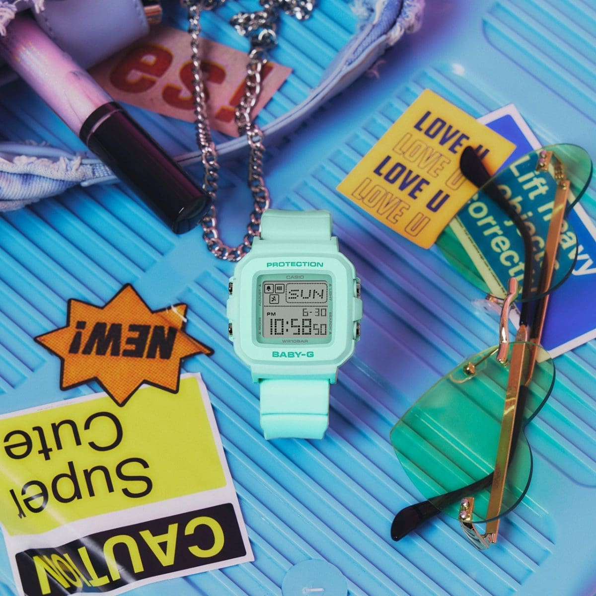 BABY-G BGD-10-3 手錶 綠色 #3
